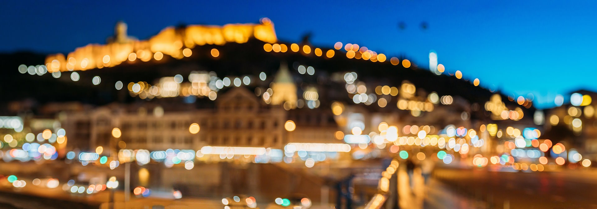 Tbilisi at night